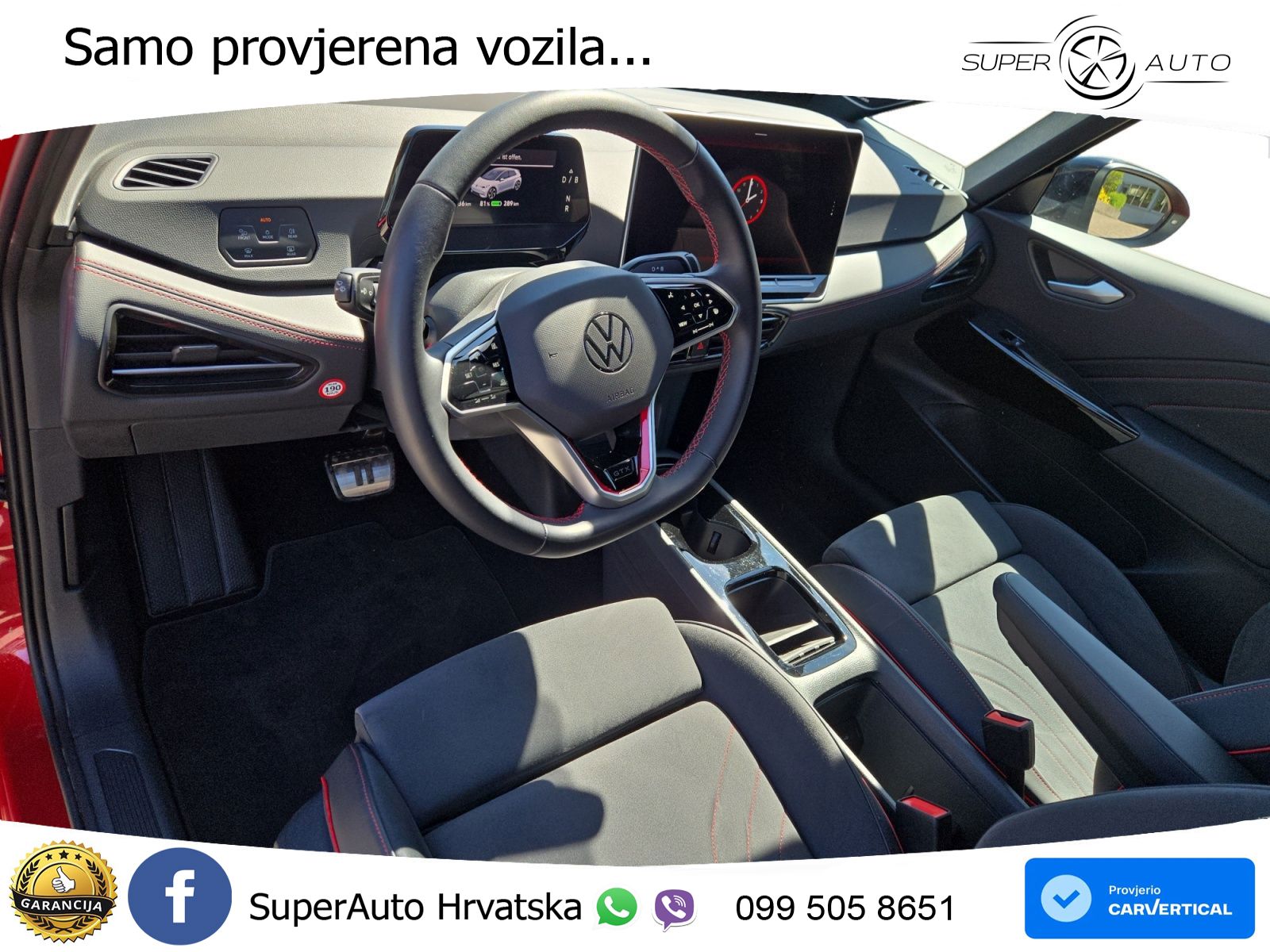Volkswagen ID.3 GTX 84 kWh (286 KS)