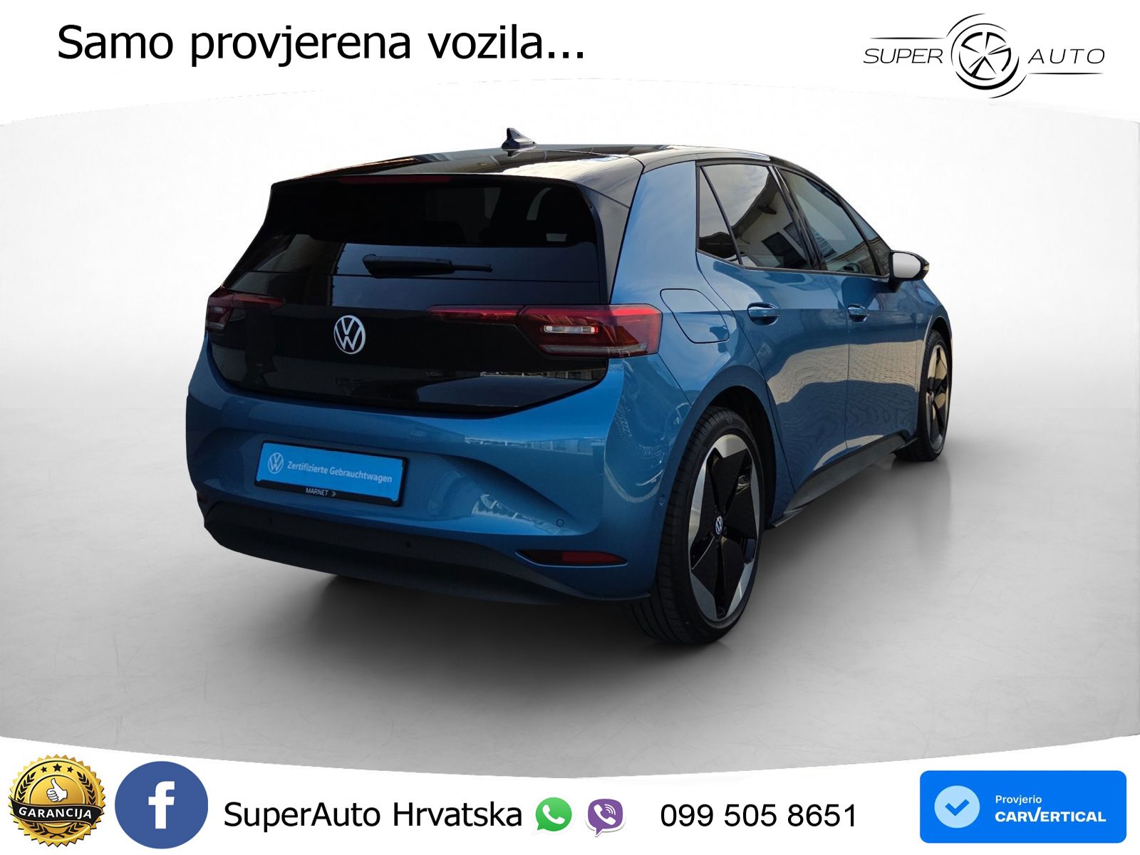 Volkswagen ID.3 Pro S 82 kWh (231 KS) LED+GR SJED+ACC