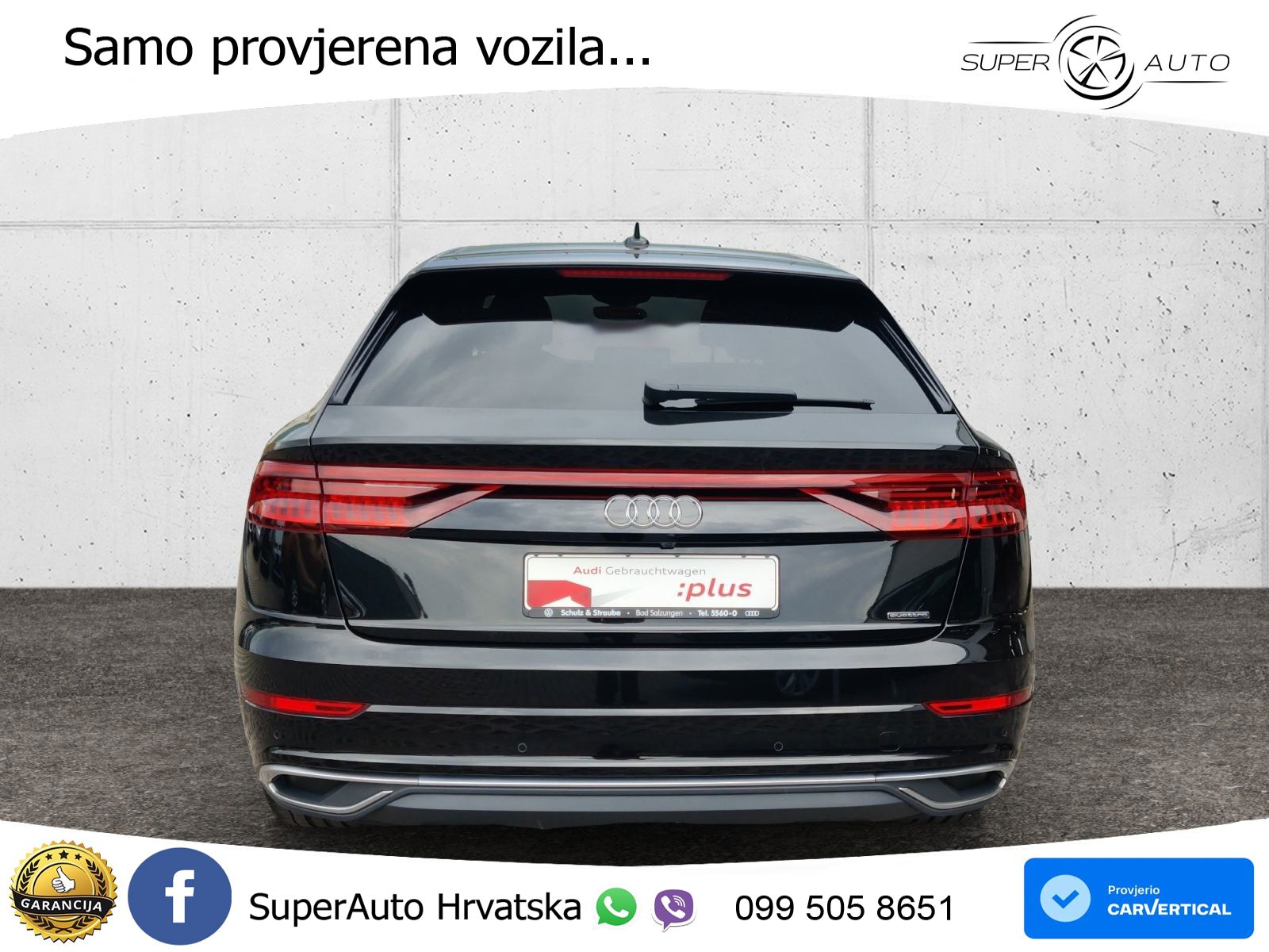 Audi Q8 50 TDI V6 (286 KS) quattro Tiptronic