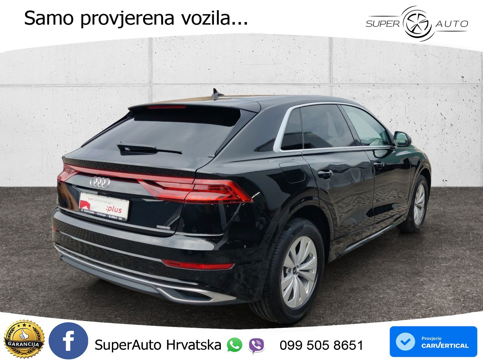 Audi Q8 50 TDI V6 (286 KS) quattro Tiptronic