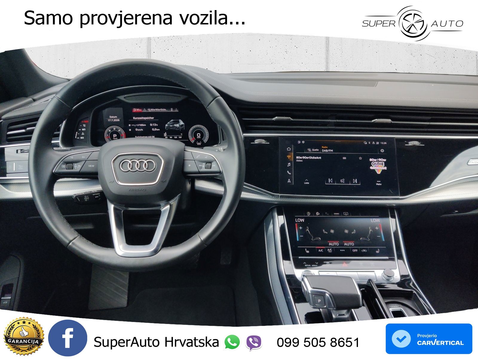 Audi Q8 50 TDI V6 (286 KS) quattro Tiptronic