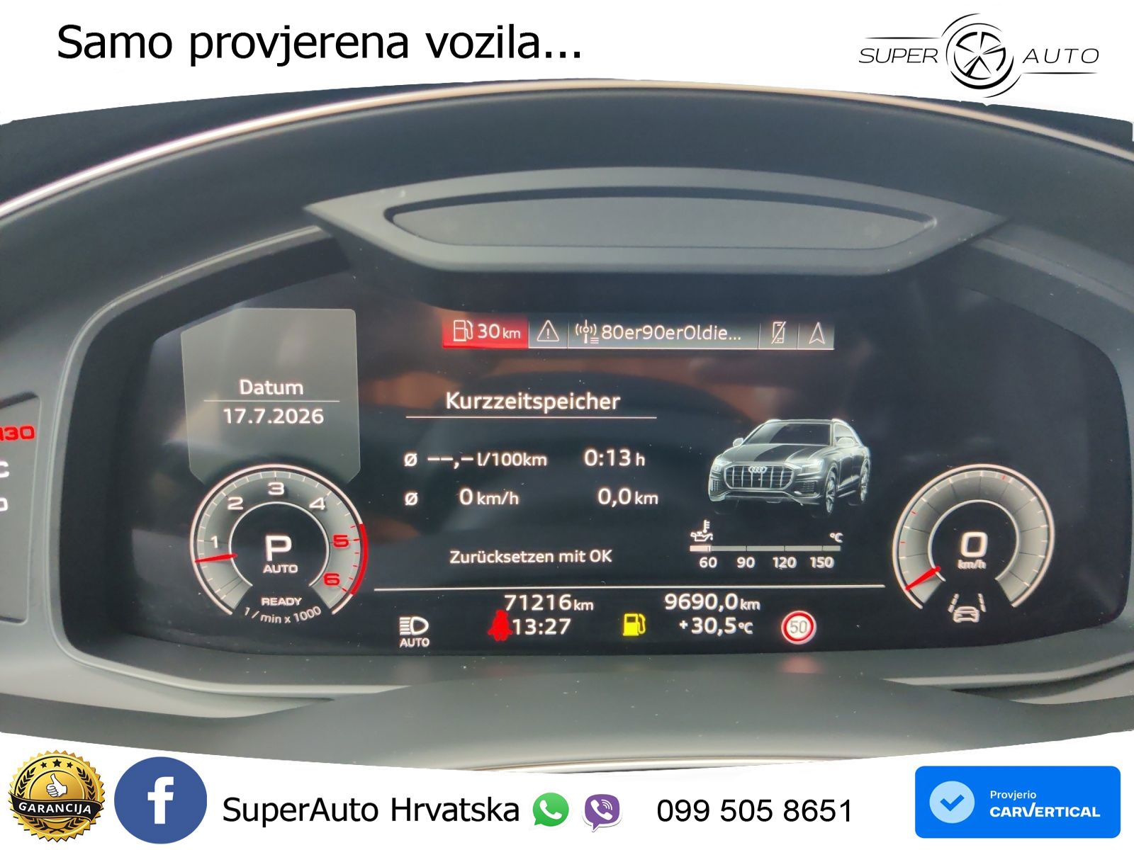 Audi Q8 50 TDI V6 (286 KS) quattro Tiptronic