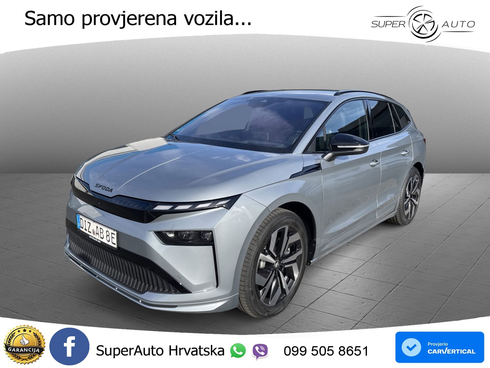 Škoda Enyaq 85 82 kWh (286 KS) SportLine