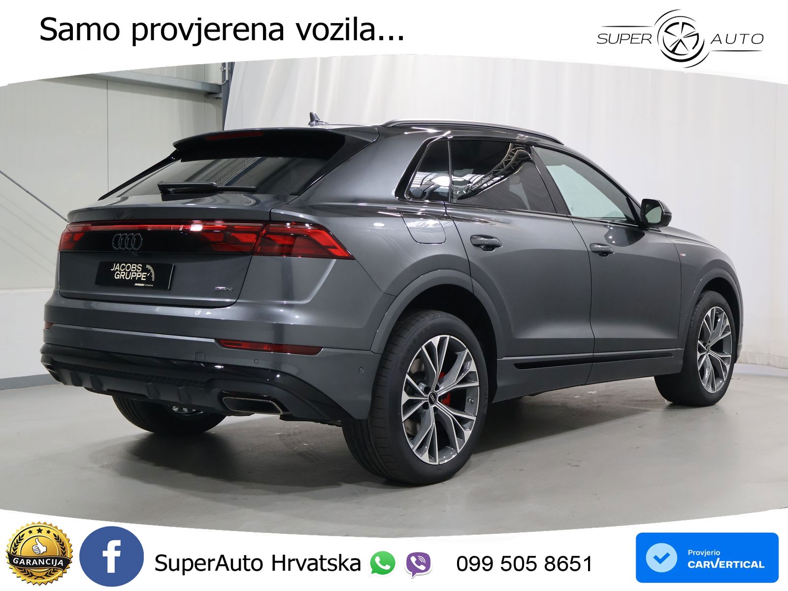 Audi Q8 60 TFSIe V6 (490 KS) quattro Tiptronic