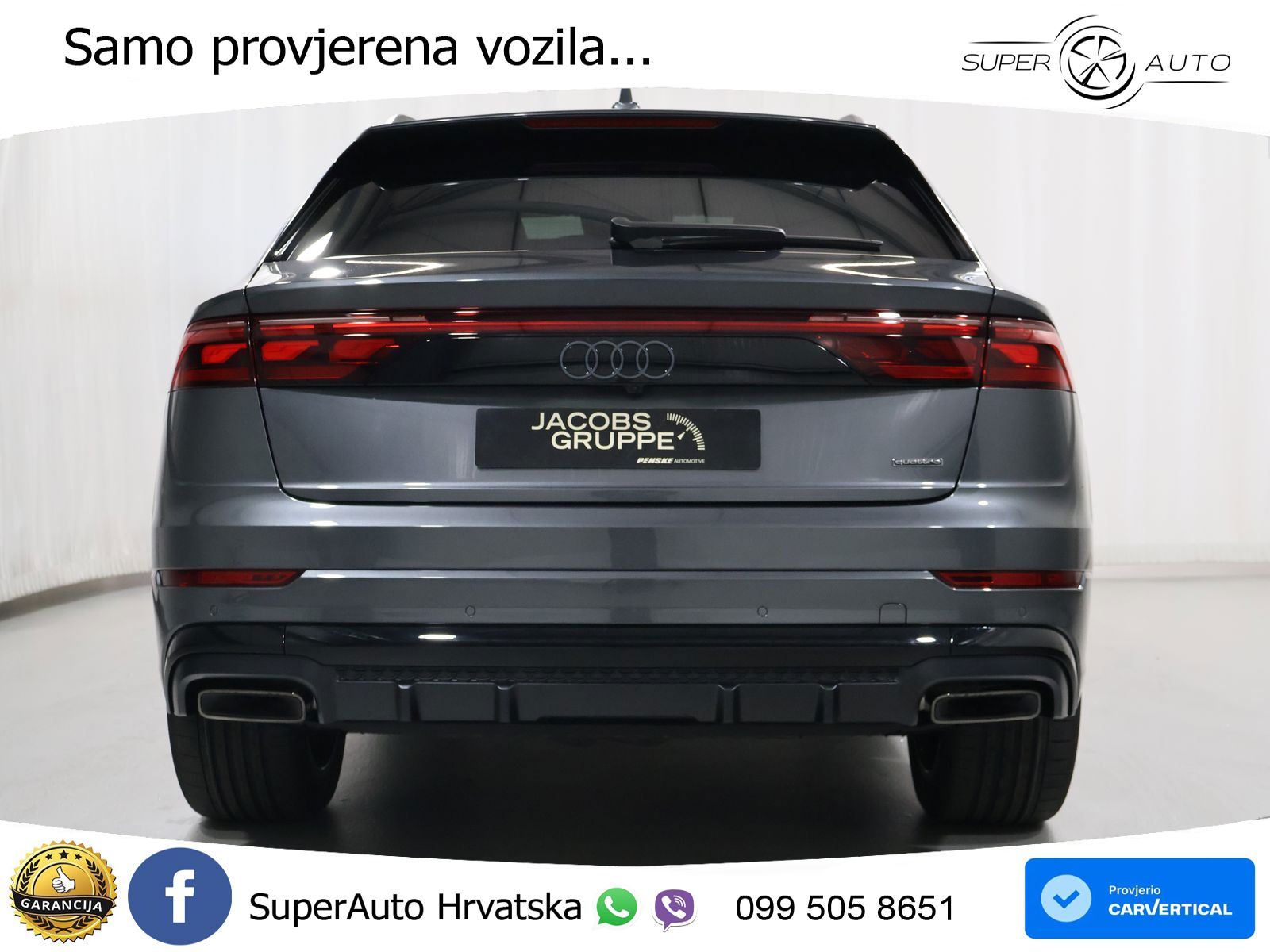 Audi Q8 60 TFSIe V6 (490 KS) quattro Tiptronic