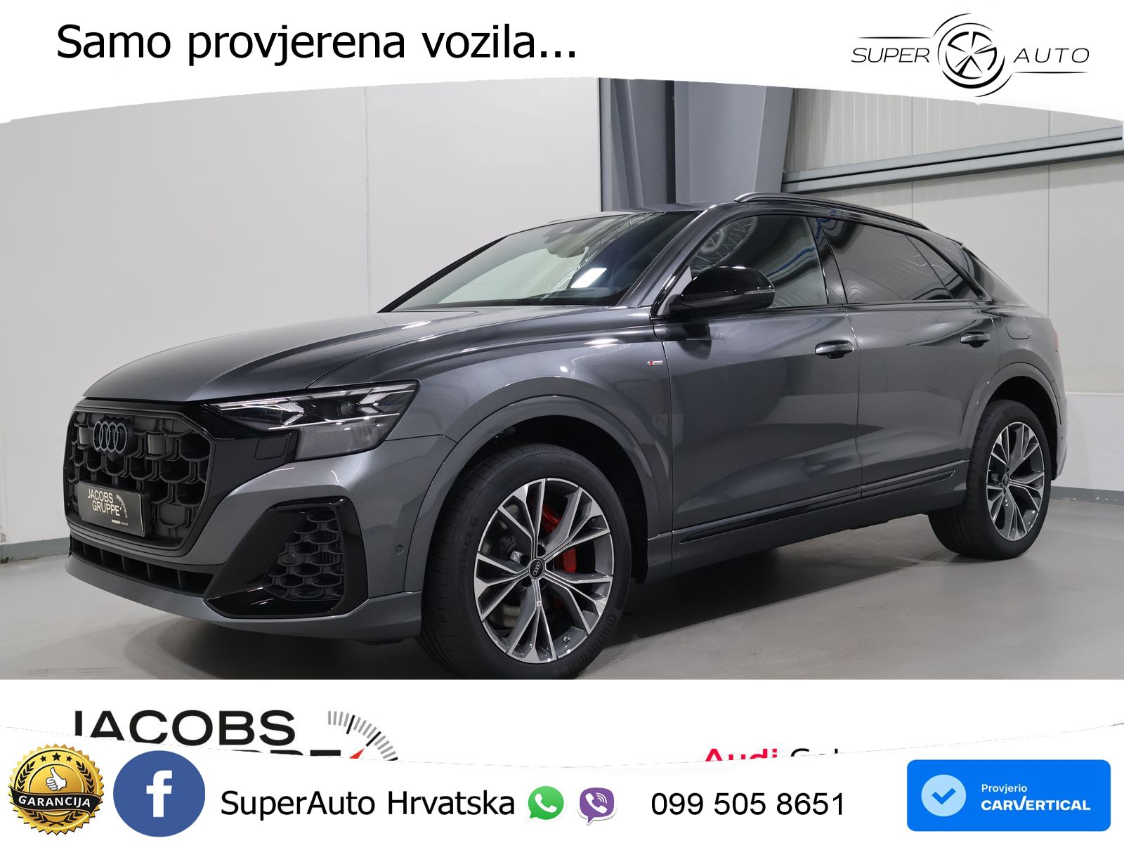 Audi Q8 60 TFSIe V6 (490 KS) quattro Tiptronic