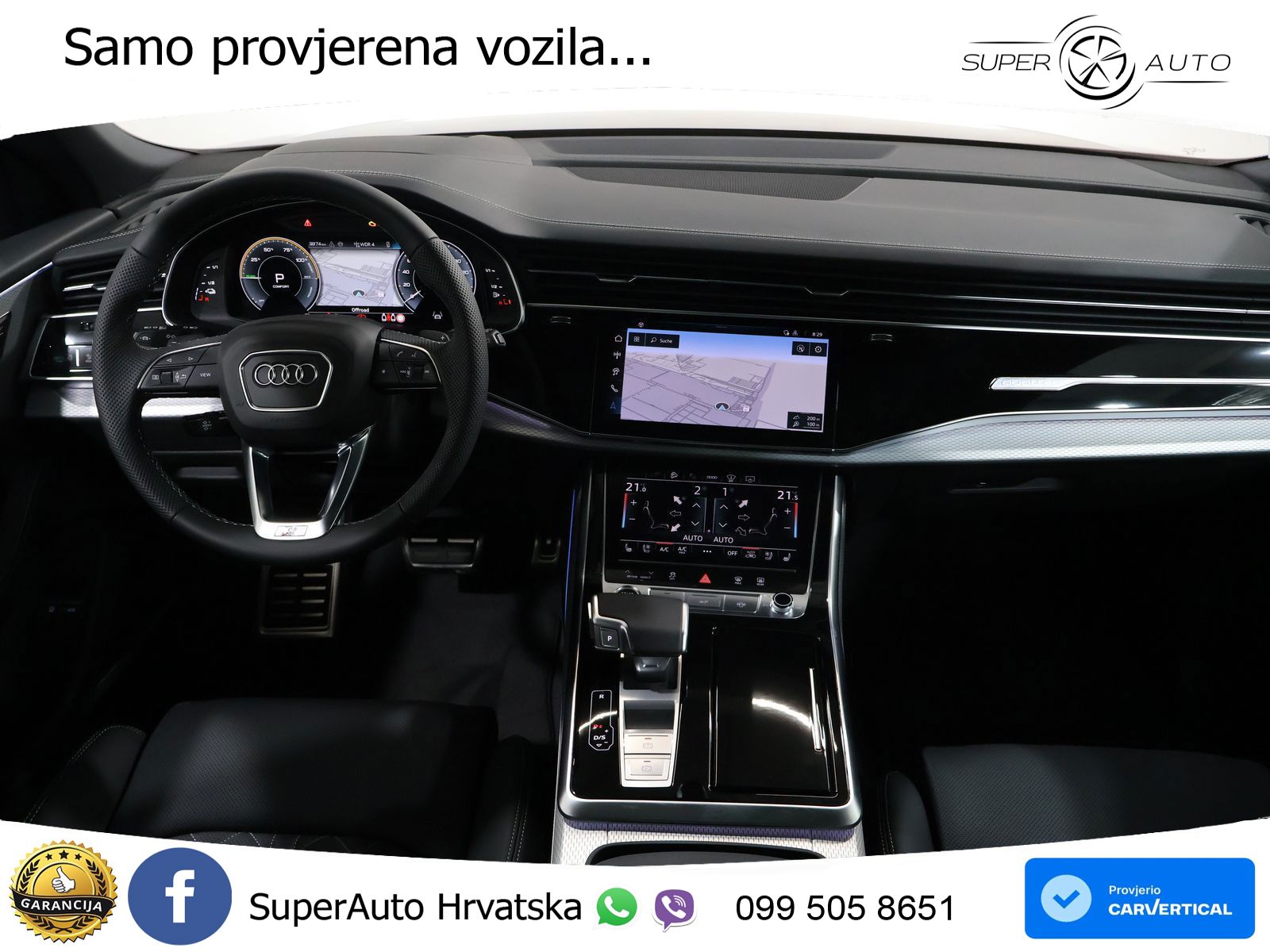 Audi Q8 60 TFSIe V6 (490 KS) quattro Tiptronic