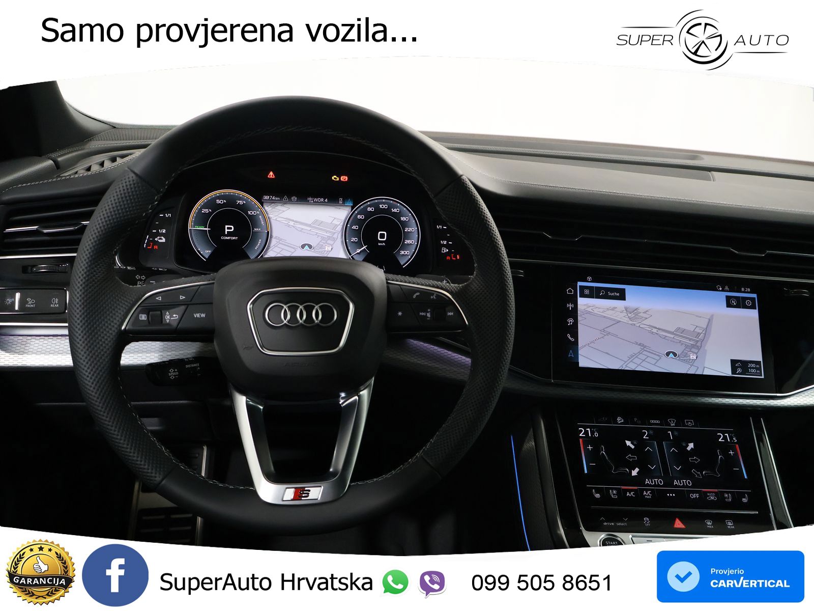 Audi Q8 60 TFSIe V6 (490 KS) quattro Tiptronic