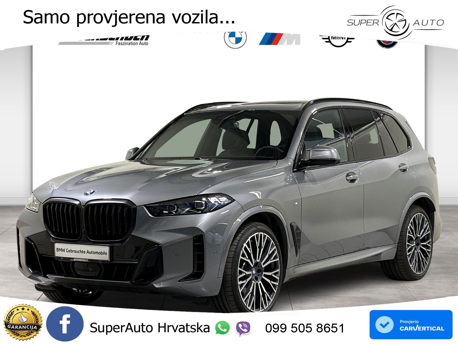 BMW X5 40d (340 KS) xDrive Steptronic LED+GR SJED+ACC