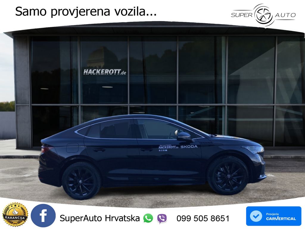 Škoda Enyaq Coupe 60 63 kWh (204 KS) LED+GR SJED+ACC