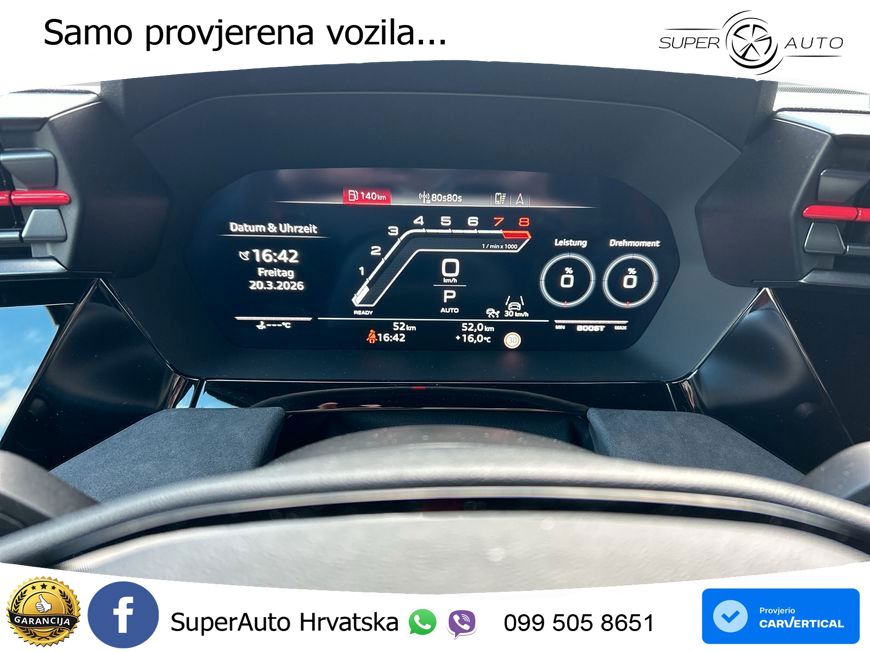 Audi RS3 Sedan 2.5 TFSI (400 KS) quattro S tronic LED+GR SJED+ACC