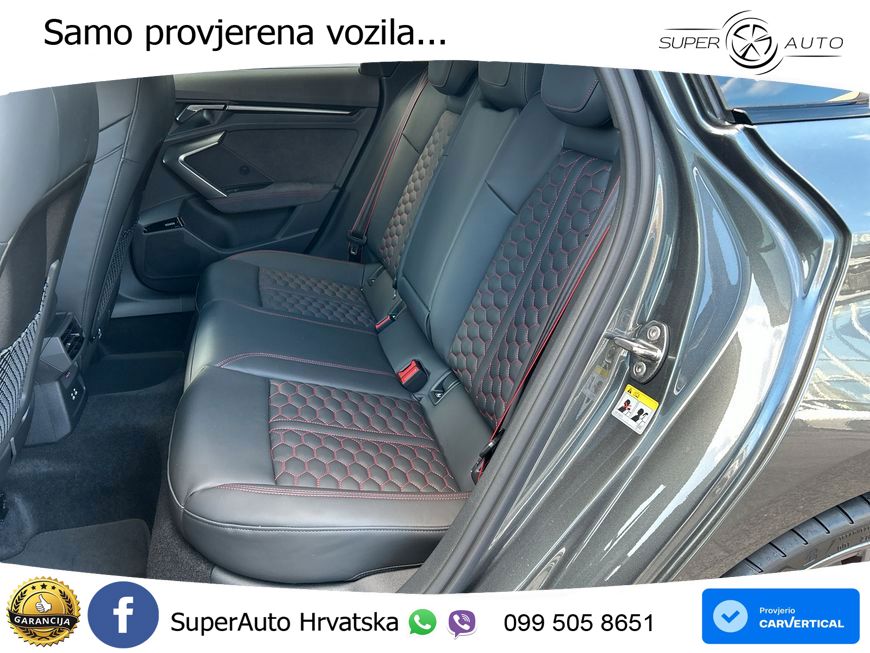 Audi RS3 Sedan 2.5 TFSI (400 KS) quattro S tronic LED+GR SJED+ACC