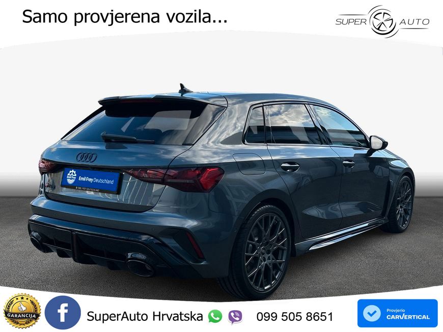 Audi RS3 Sedan 2.5 TFSI (400 KS) quattro S tronic LED+GR SJED+ACC