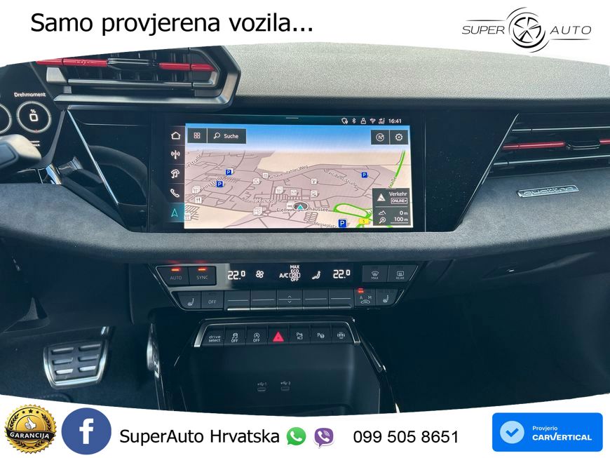 Audi RS3 Sedan 2.5 TFSI (400 KS) quattro S tronic LED+GR SJED+ACC