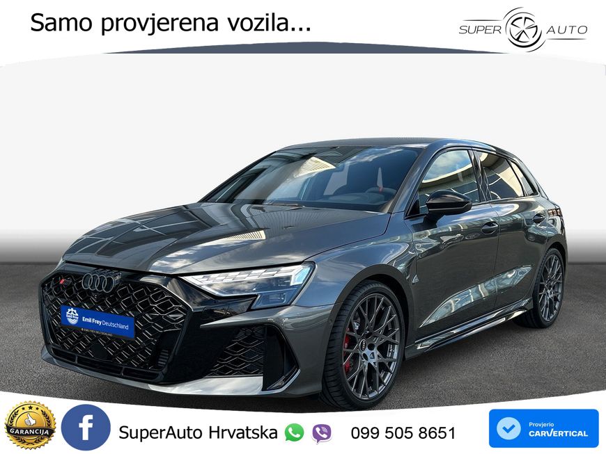 Audi RS3 Sedan 2.5 TFSI (400 KS) quattro S tronic LED+GR SJED+ACC