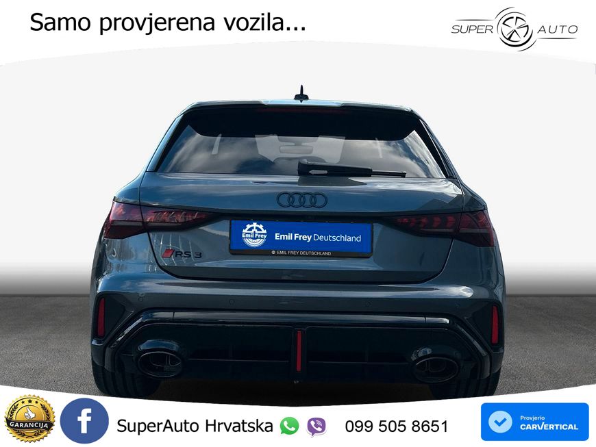 Audi RS3 Sedan 2.5 TFSI (400 KS) quattro S tronic LED+GR SJED+ACC