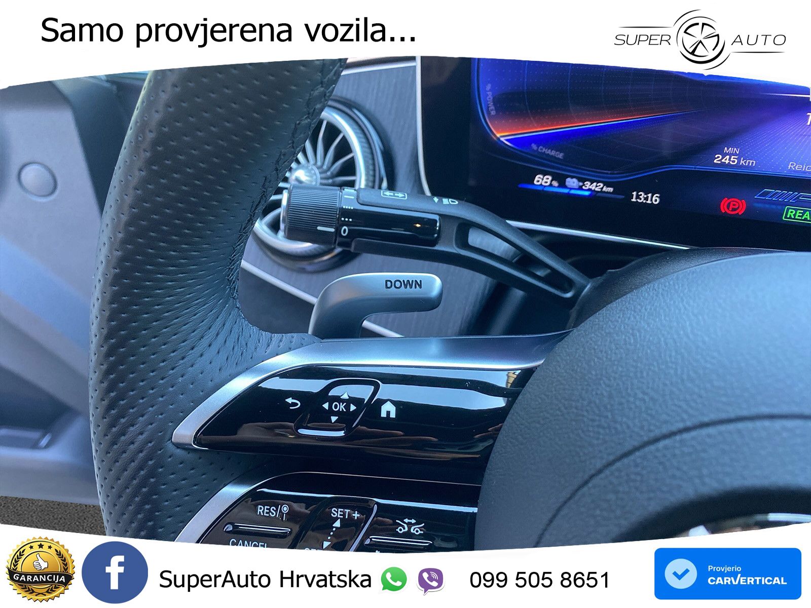 Mercedes EQE AMG 43 100 kWh (476 KS) 4MATIC ZRAČNI+ACC+GR SJED+360+PANO