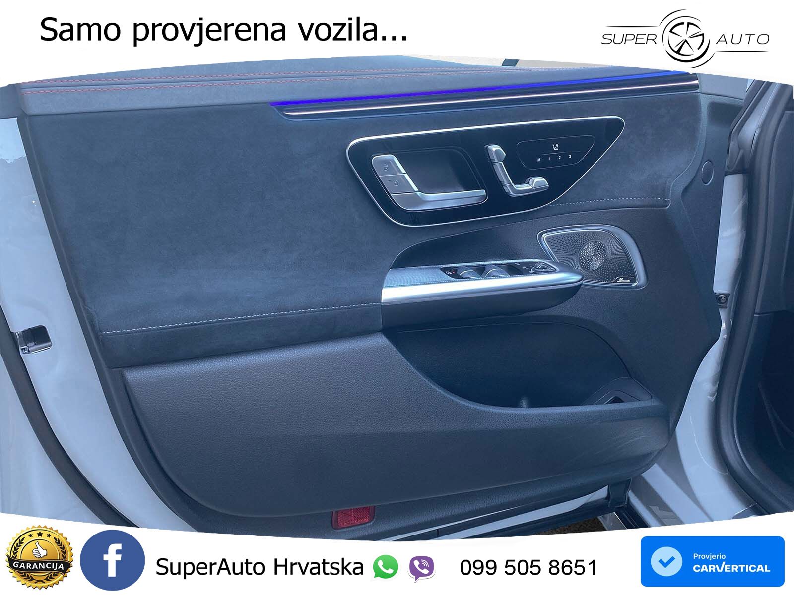 Mercedes EQE AMG 43 100 kWh (476 KS) 4MATIC ZRAČNI+ACC+GR SJED+360+PANO