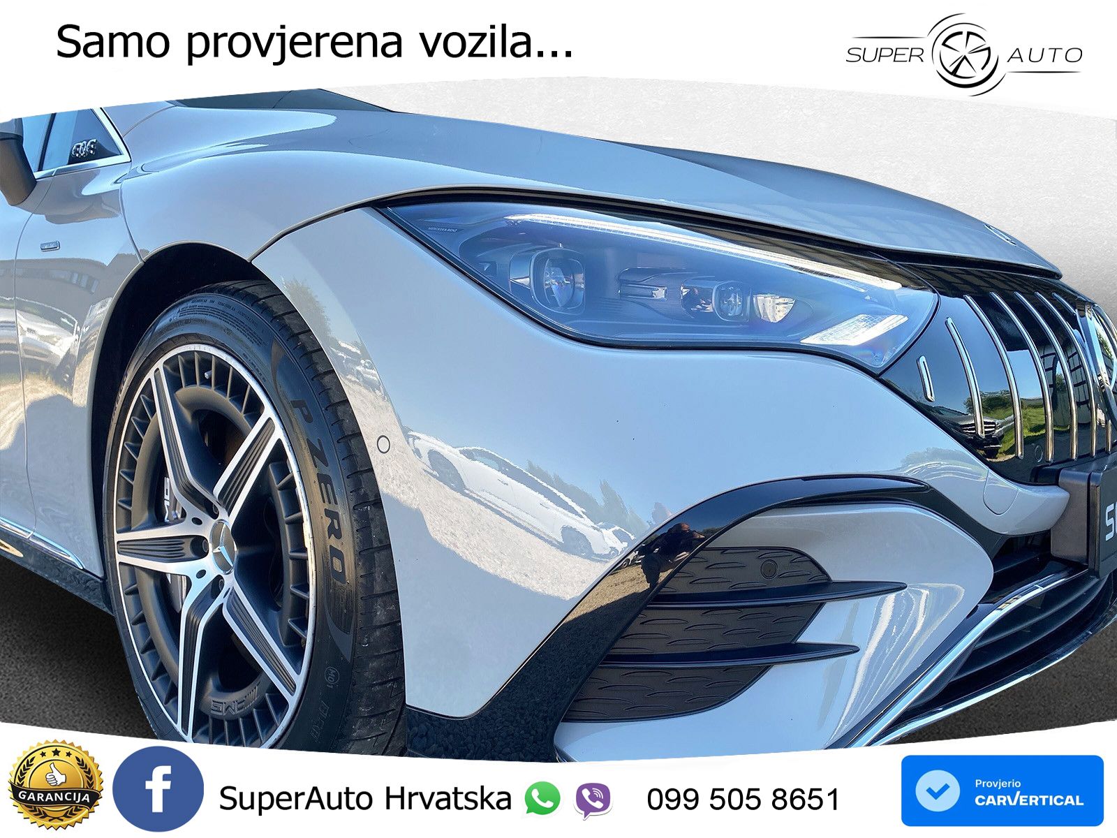 Mercedes EQE AMG 43 100 kWh (476 KS) 4MATIC ZRAČNI+ACC+GR SJED+360+PANO