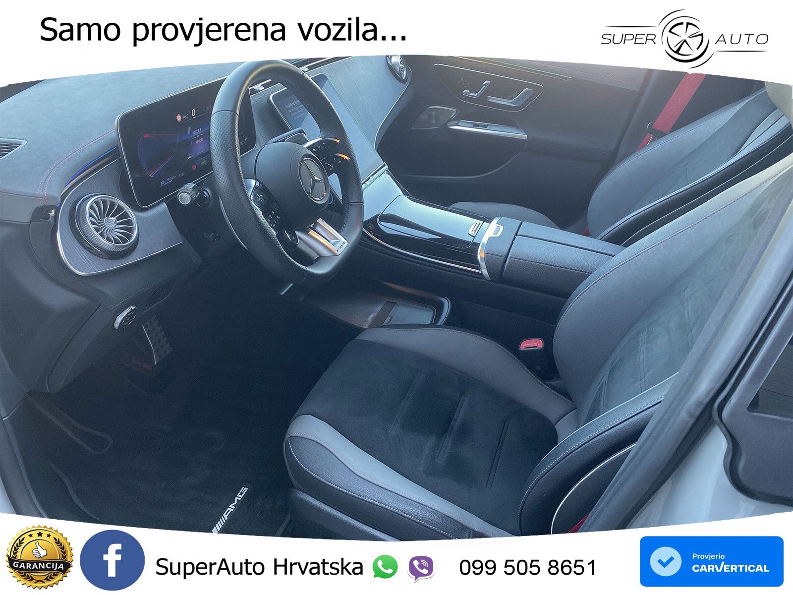 Mercedes EQE AMG 43 100 kWh (476 KS) 4MATIC ZRAČNI+ACC+GR SJED+360+PANO