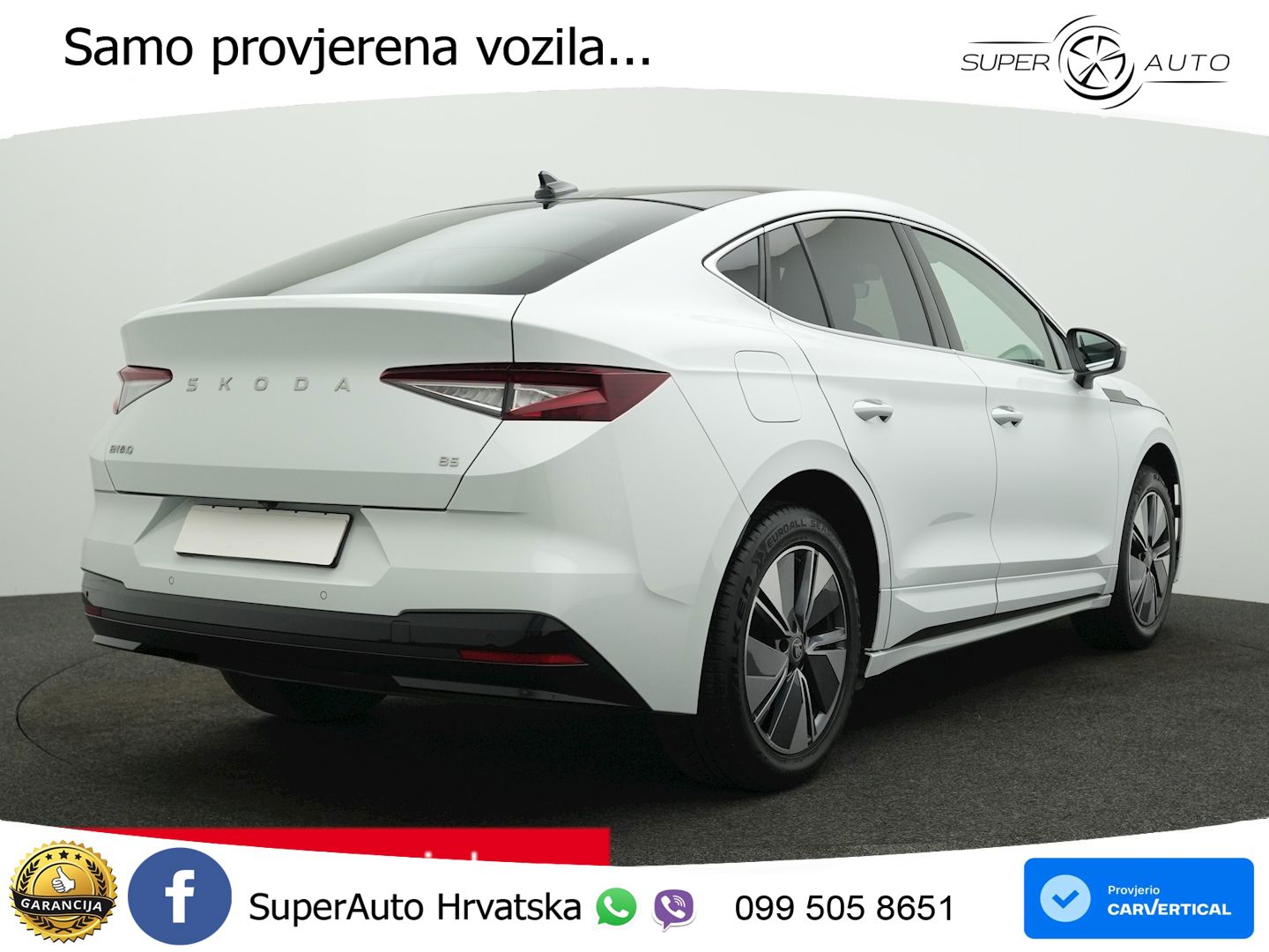 Škoda Enyaq Coupe iV 85 82 kWh (286 KS) Loft LED+GR SJED+ACC