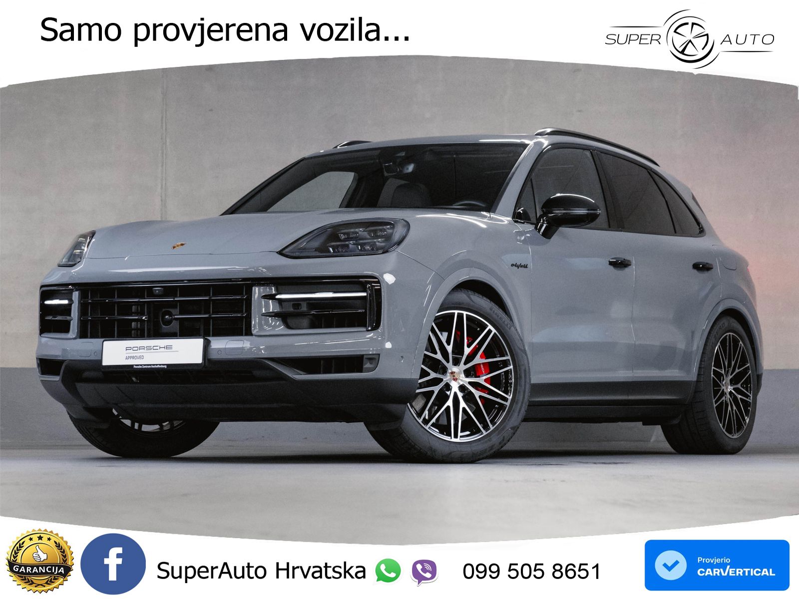 Porsche Cayenne S 3.0 V6 (519 KS) E-Hybrid Tiptronic S