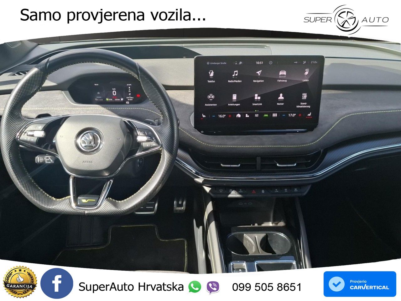 Škoda Enyaq Coupe 85x 82 kWh (299 KS) AWD Lounge LED+GR SJED+ACC