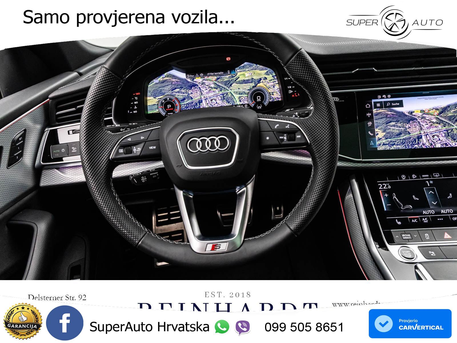 Audi Q8 50 TDI V6 (286 KS) quattro Tiptronic