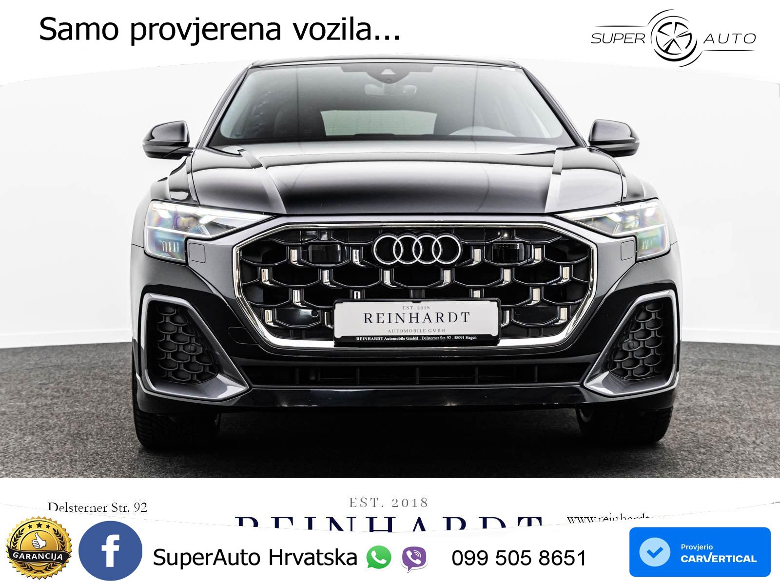 Audi Q8 50 TDI V6 (286 KS) quattro Tiptronic