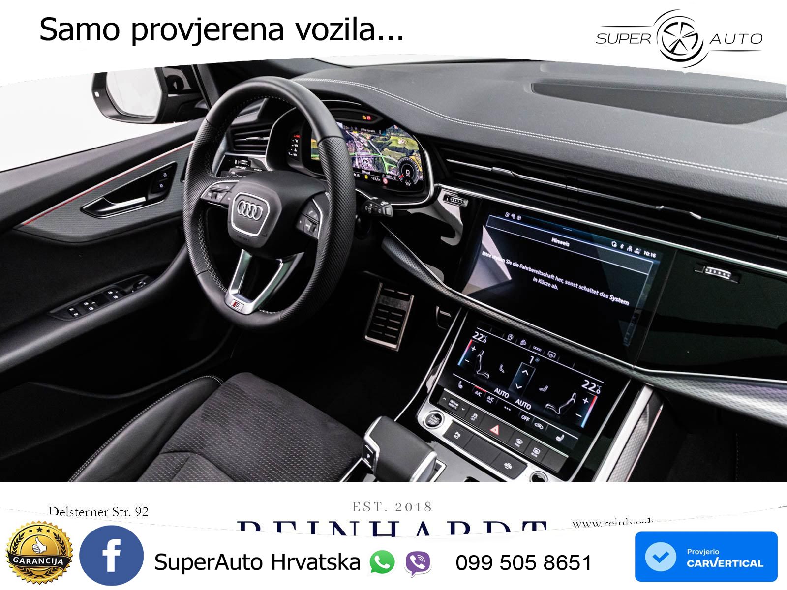 Audi Q8 50 TDI V6 (286 KS) quattro Tiptronic