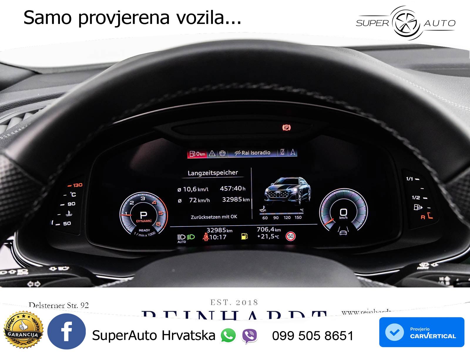 Audi Q8 50 TDI V6 (286 KS) quattro Tiptronic