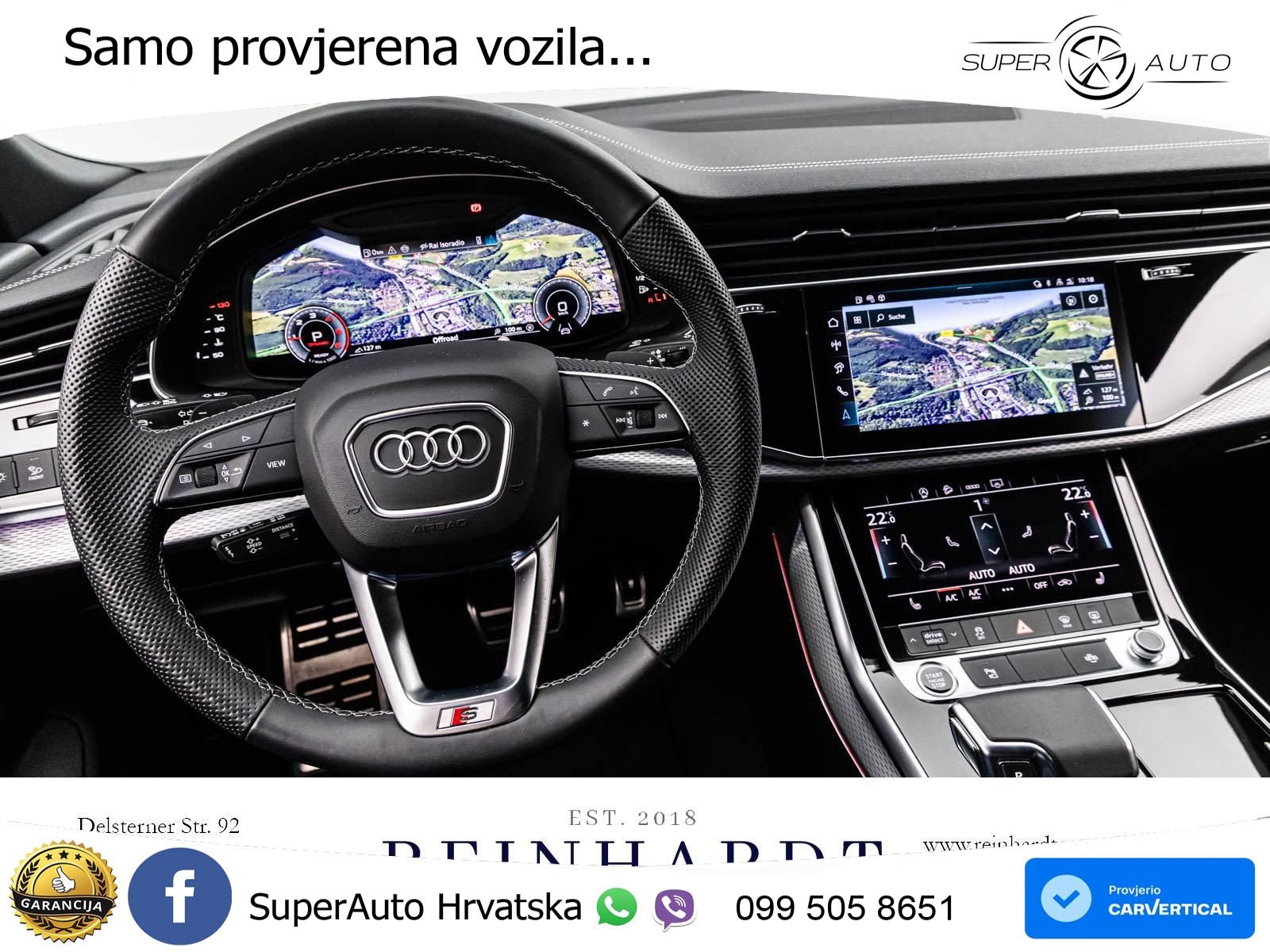 Audi Q8 50 TDI V6 (286 KS) quattro Tiptronic