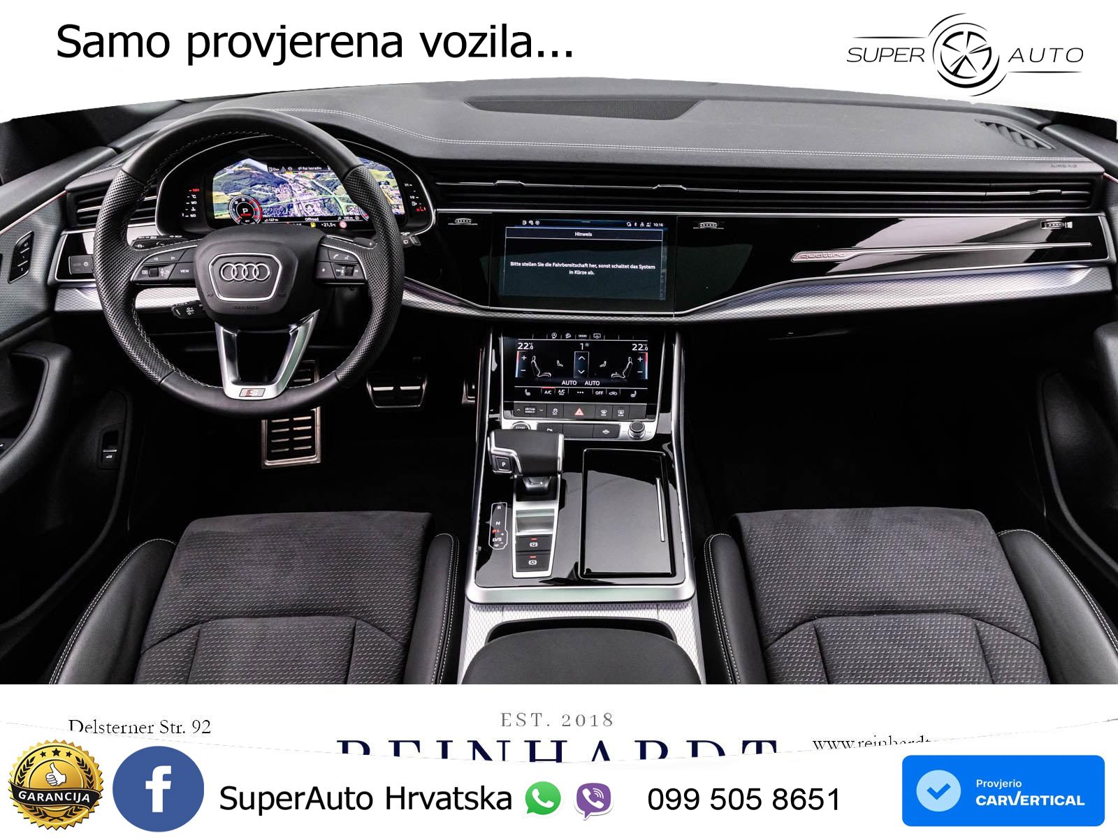 Audi Q8 50 TDI V6 (286 KS) quattro Tiptronic
