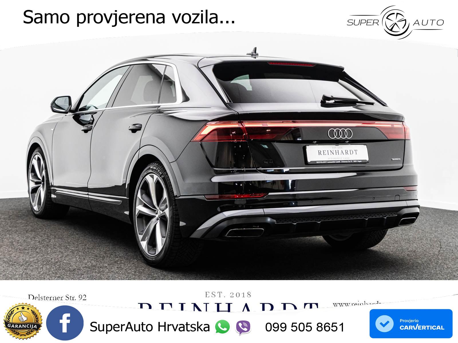 Audi Q8 50 TDI V6 (286 KS) quattro Tiptronic