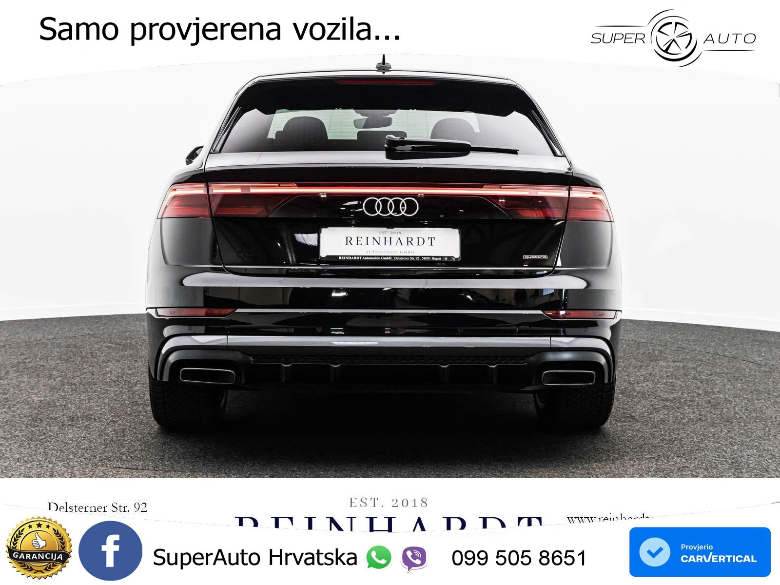 Audi Q8 50 TDI V6 (286 KS) quattro Tiptronic