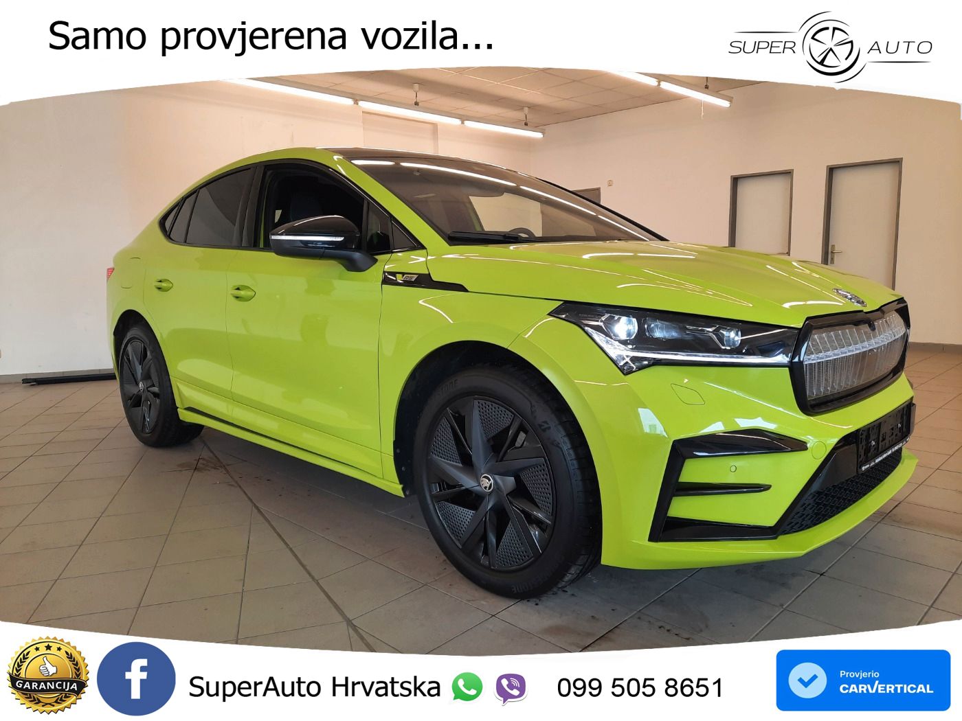 Škoda Enyaq Coupe iV RS 82 kWh (299 KS) AWD LED+GR SJED+ACC
