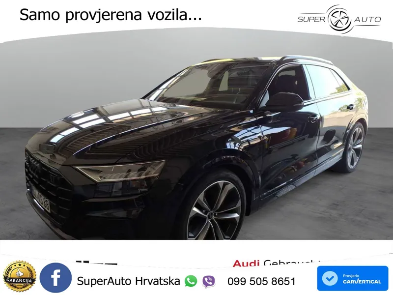 Audi Q8 50 TDI V6 (286 KS) quattro Tiptronic S line LED+GR SJED+ACC