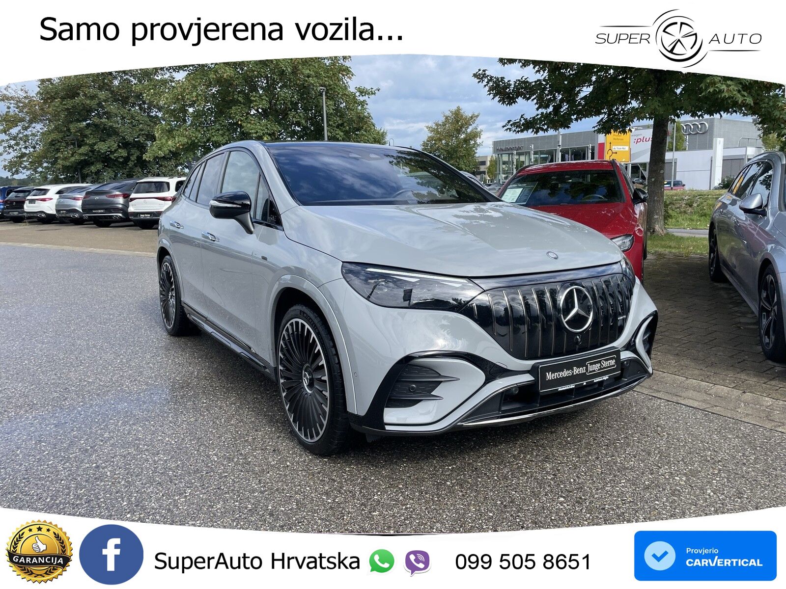 Mercedes EQE SUV AMG 53 100 kWh (626 KS) 4MATIC+ ACC+HEAD+4xGR SJED+360+PANO