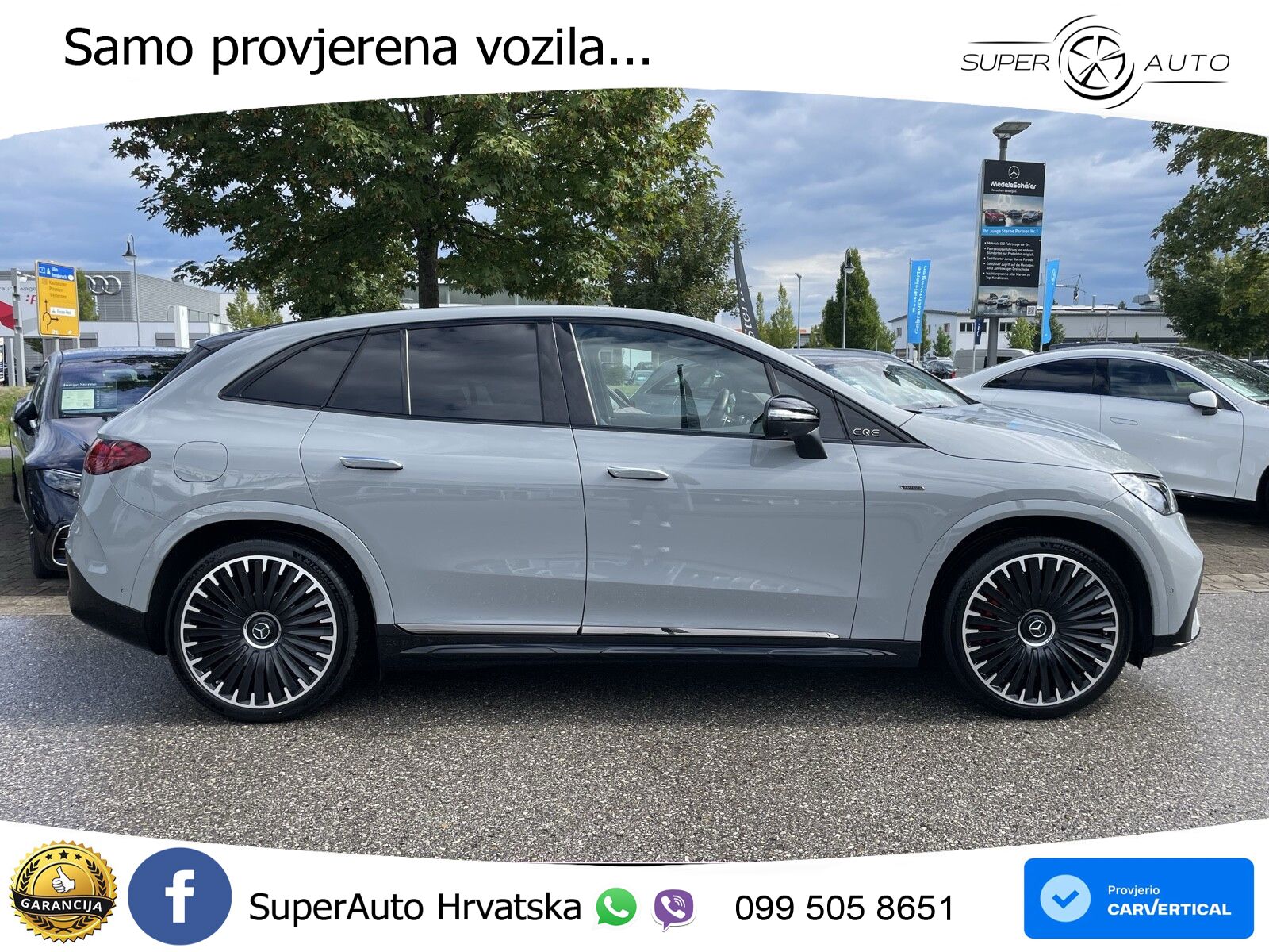 Mercedes EQE SUV AMG 53 100 kWh (626 KS) 4MATIC+ ACC+HEAD+4xGR SJED+360+PANO