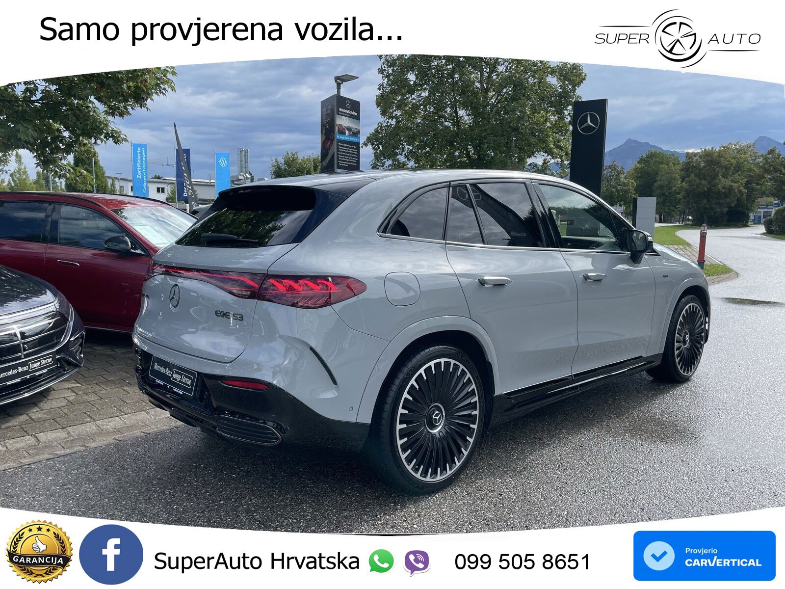 Mercedes EQE SUV AMG 53 100 kWh (626 KS) 4MATIC+ ACC+HEAD+4xGR SJED+360+PANO