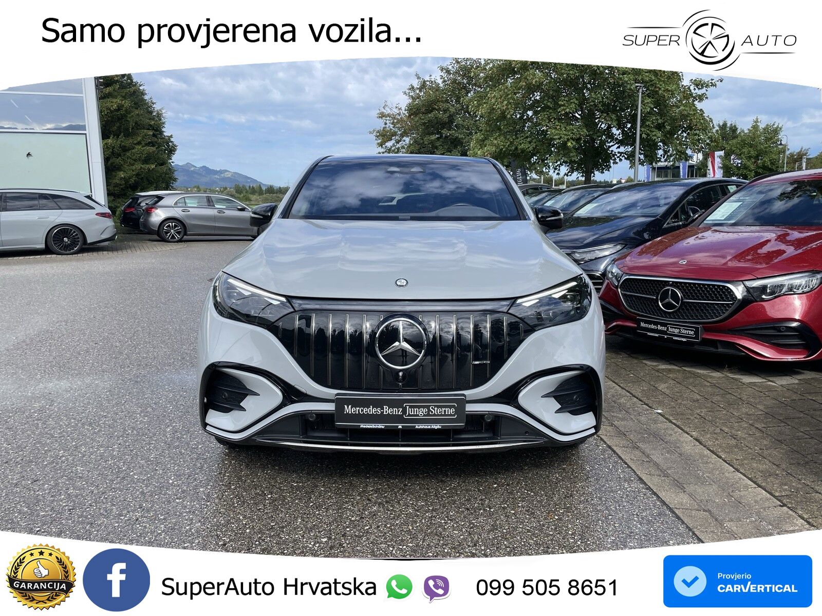 Mercedes EQE SUV AMG 53 100 kWh (626 KS) 4MATIC+ ACC+HEAD+4xGR SJED+360+PANO