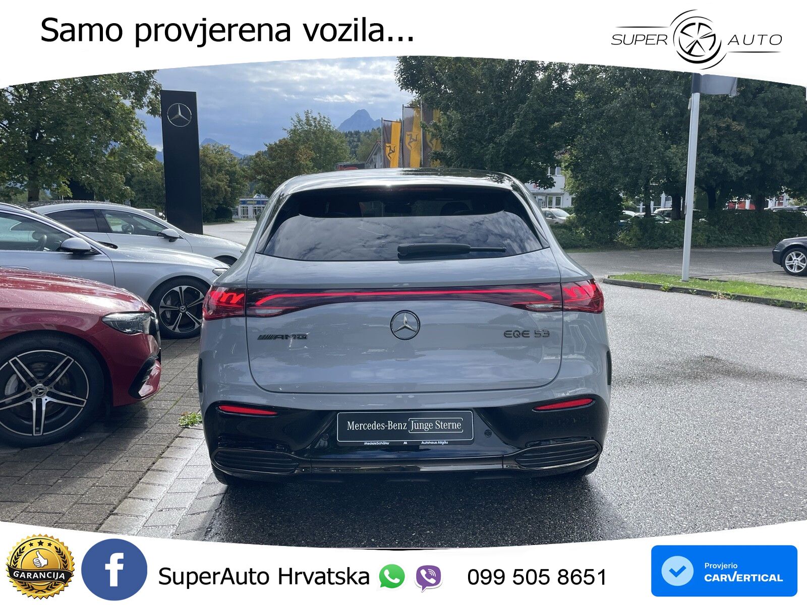 Mercedes EQE SUV AMG 53 100 kWh (626 KS) 4MATIC+ ACC+HEAD+4xGR SJED+360+PANO