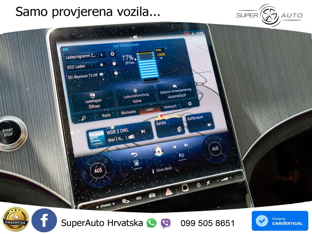 Mercedes EQE 350 98 kWh (292 KS) 4MATIC