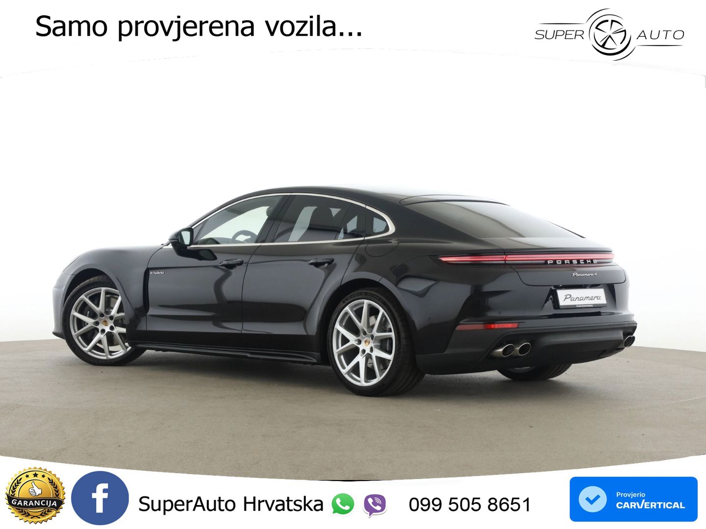 Porsche Panamera 4 2.9 V6 (470 KS) E-Hybrid PDK LED+GR SJED+ACC