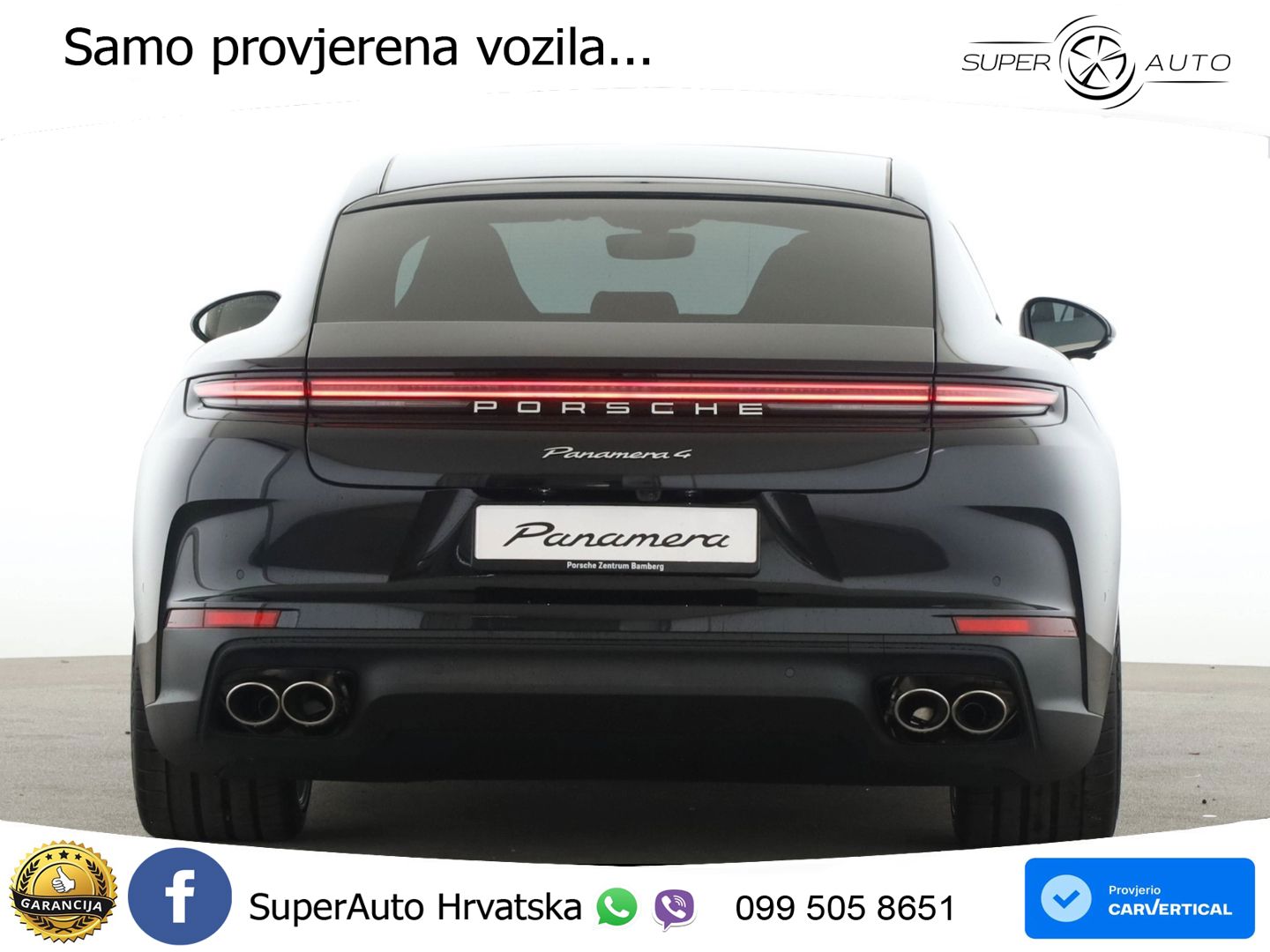 Porsche Panamera 4 2.9 V6 (470 KS) E-Hybrid PDK LED+GR SJED+ACC