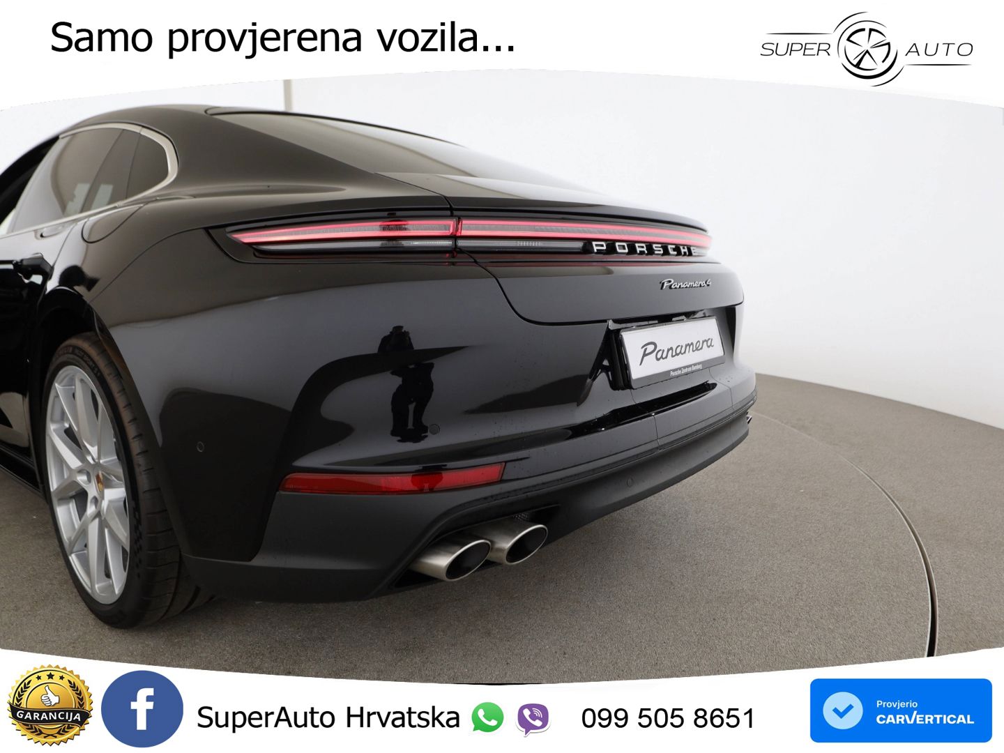 Porsche Panamera 4 2.9 V6 (470 KS) E-Hybrid PDK LED+GR SJED+ACC
