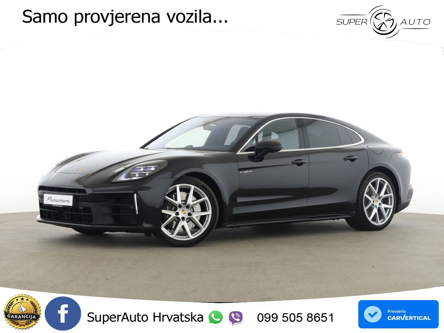 Porsche Panamera 4 2.9 V6 (470 KS) E-Hybrid PDK LED+GR SJED+ACC