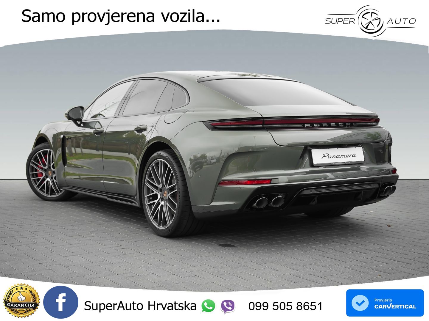 Porsche Panamera 4S 2.9 V6 (544 KS) E-Hybrid PDK LED+GR SJED+ACC