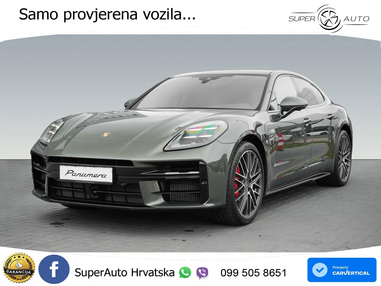 Porsche Panamera 4S 2.9 V6 (544 KS) E-Hybrid PDK LED+GR SJED+ACC