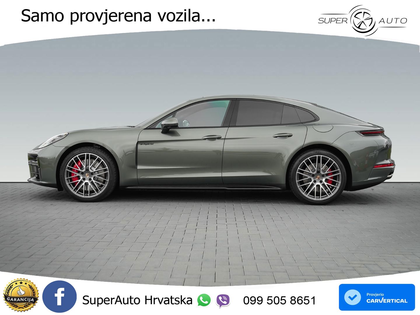 Porsche Panamera 4S 2.9 V6 (544 KS) E-Hybrid PDK LED+GR SJED+ACC